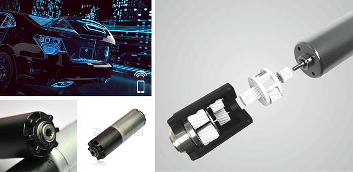 汽车电动尾门推杆电机 汽车电动尾门推杆电机